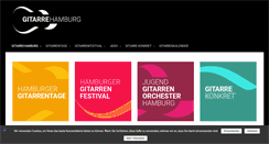 Desktop Screenshot of gitarrehamburg.de